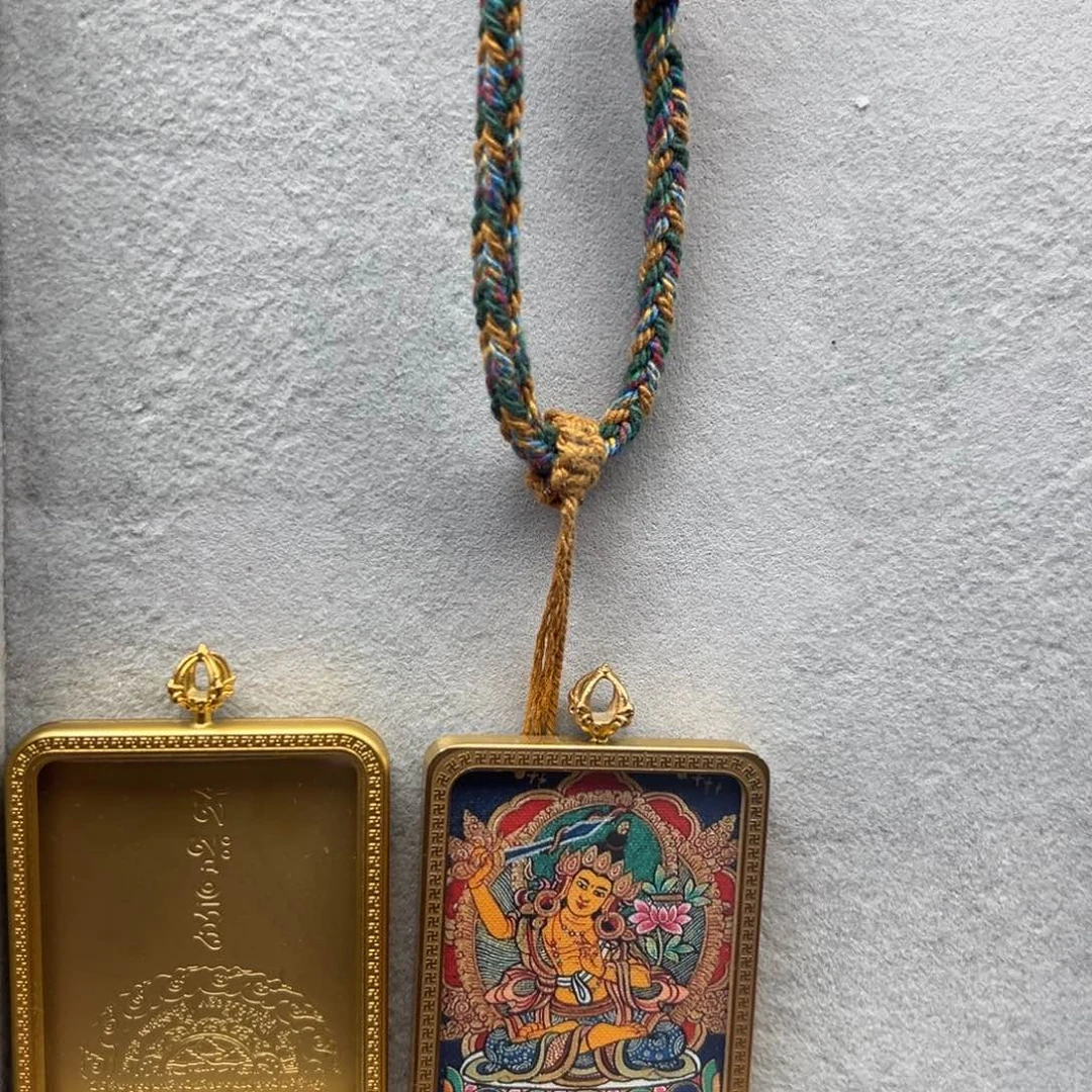 吊坠兔****铜单面文殊绳子5