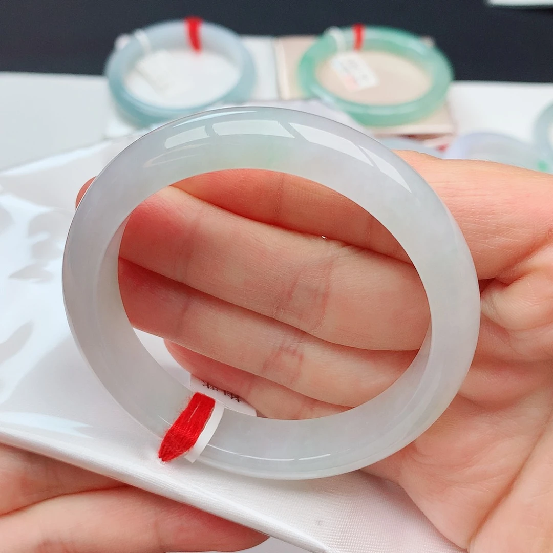 翡翠手镯未镶嵌4号-56圈口