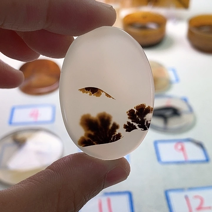 玛瑙/玉髓未镶嵌珠宝半成品