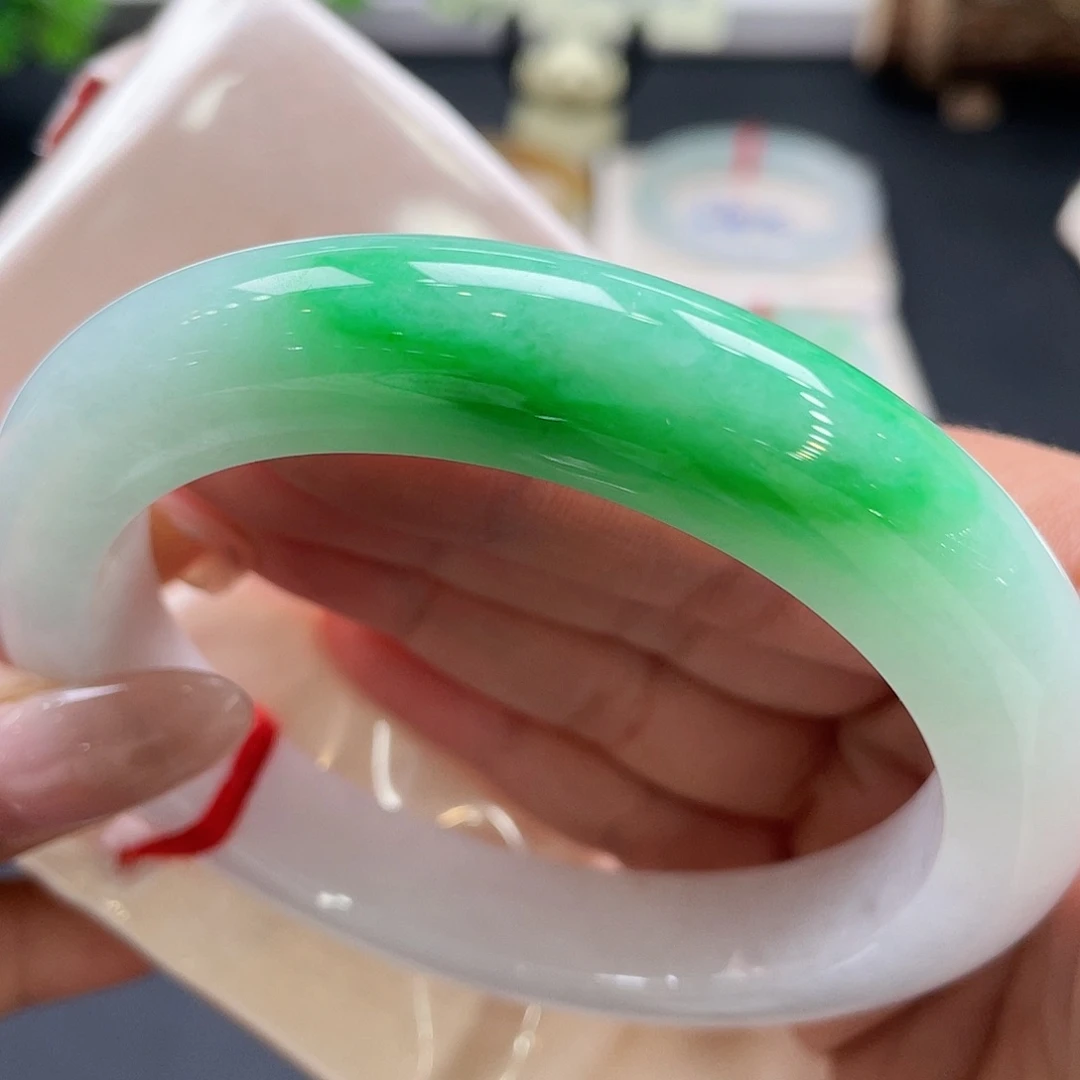 未镶嵌手镯翡翠34号61.2