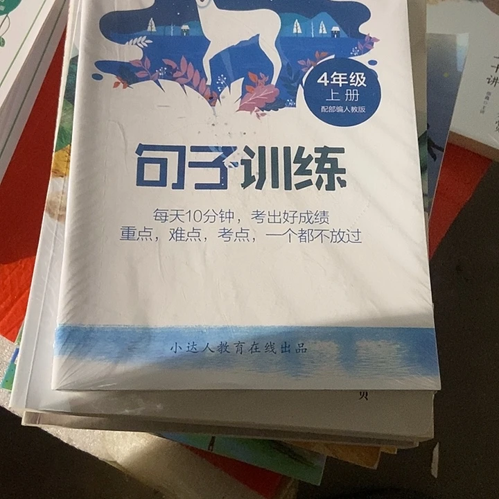 句子训练456年级八本