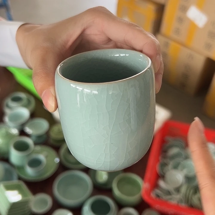 小米茶器龙泉云间青瓷