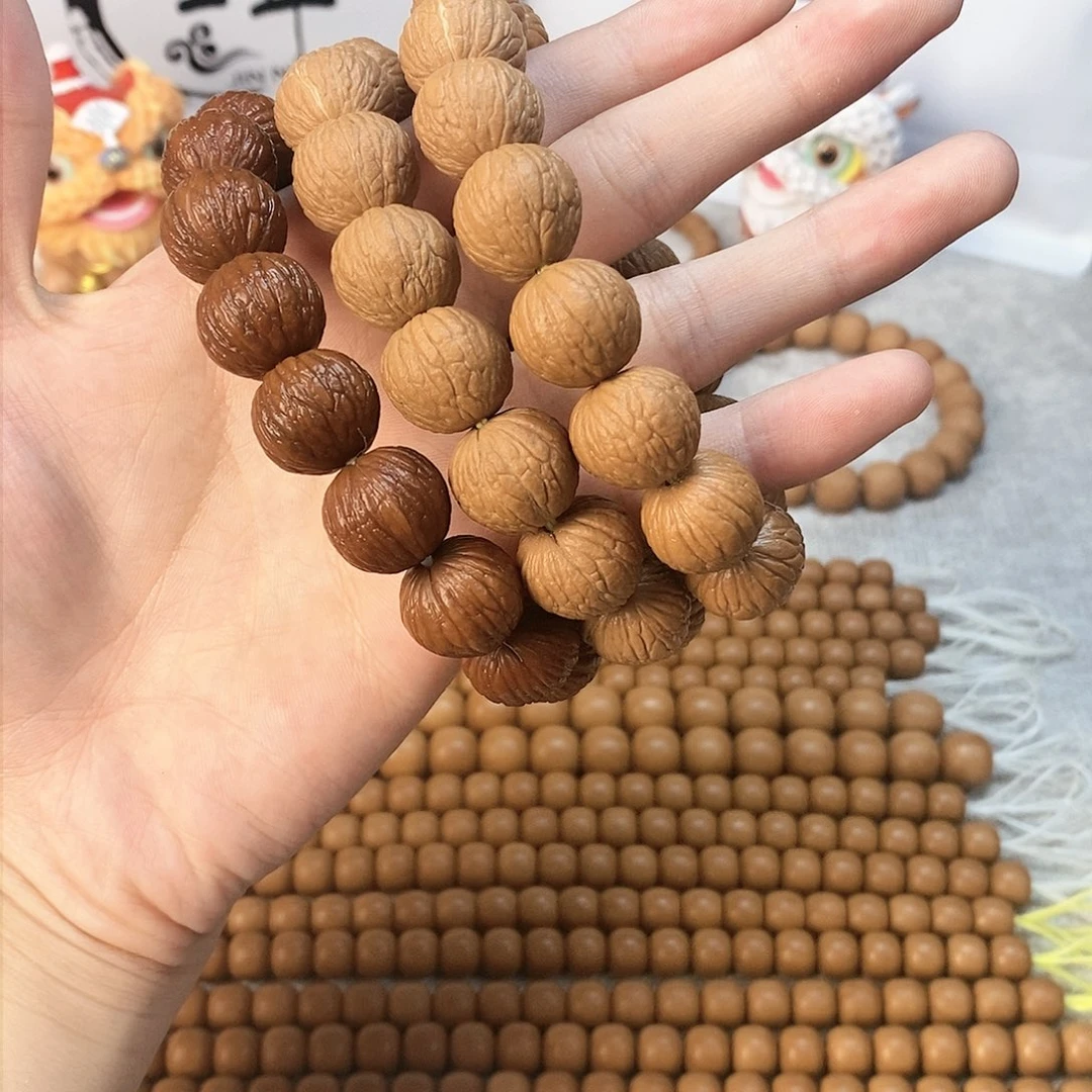 【闪购商品】猴头核桃手串全品凤羽手串基础款