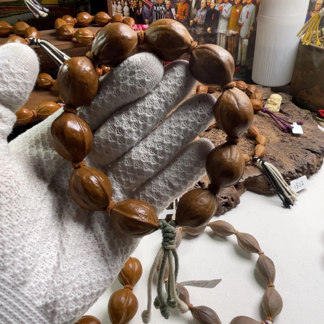 手串/手链橄榄核一****提锦沄-2027原生态梅林铁核