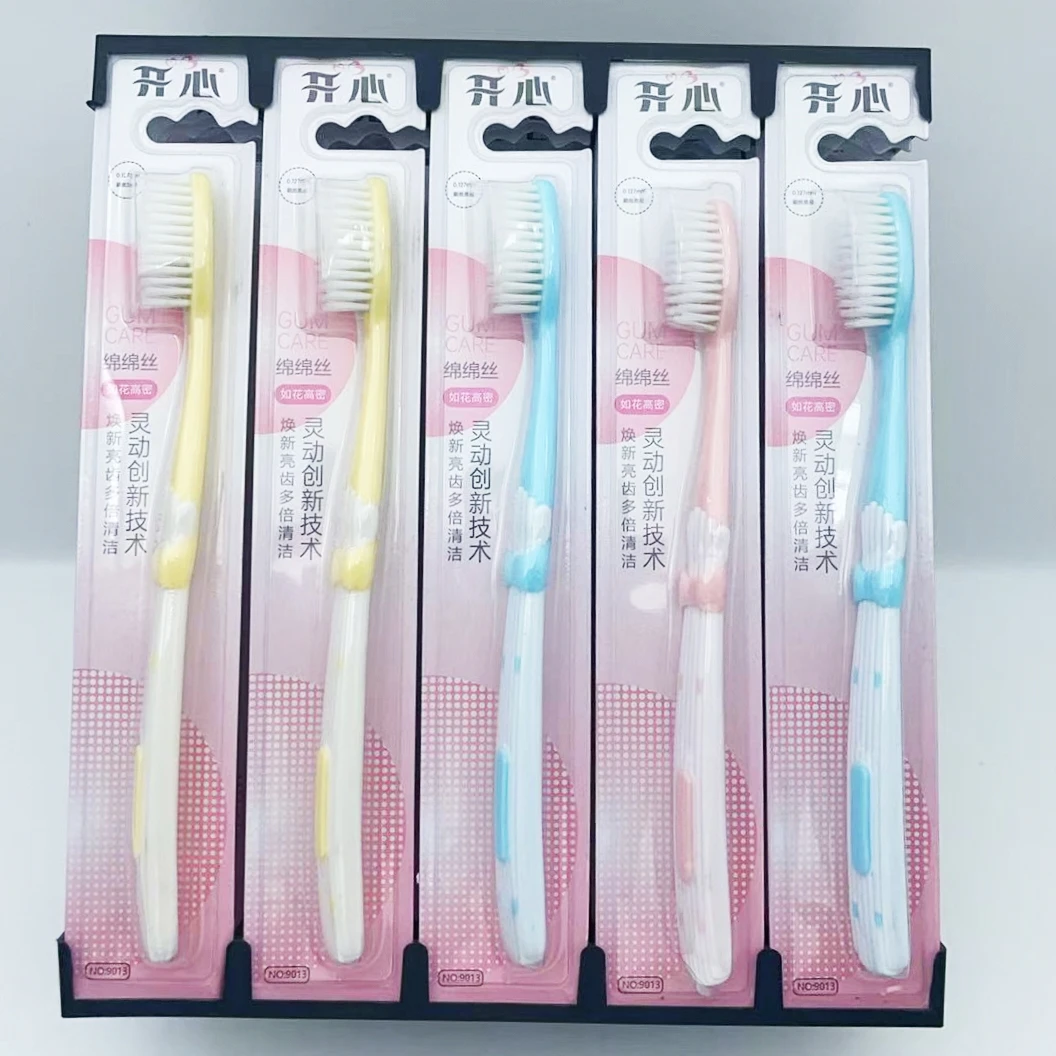 成人软毛牙刷独立包装1盒30支