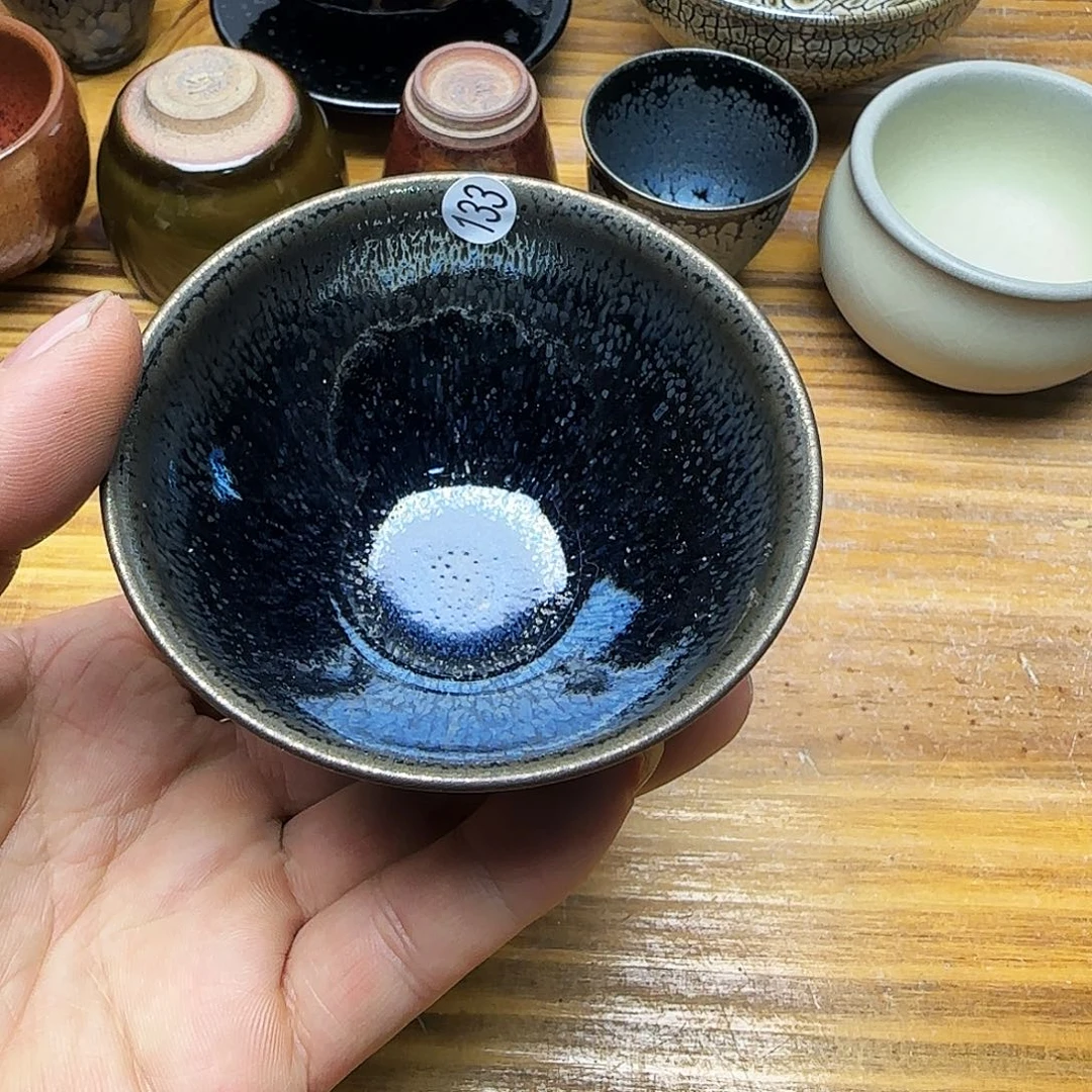 茶盏建窑建盏茶器微瑕