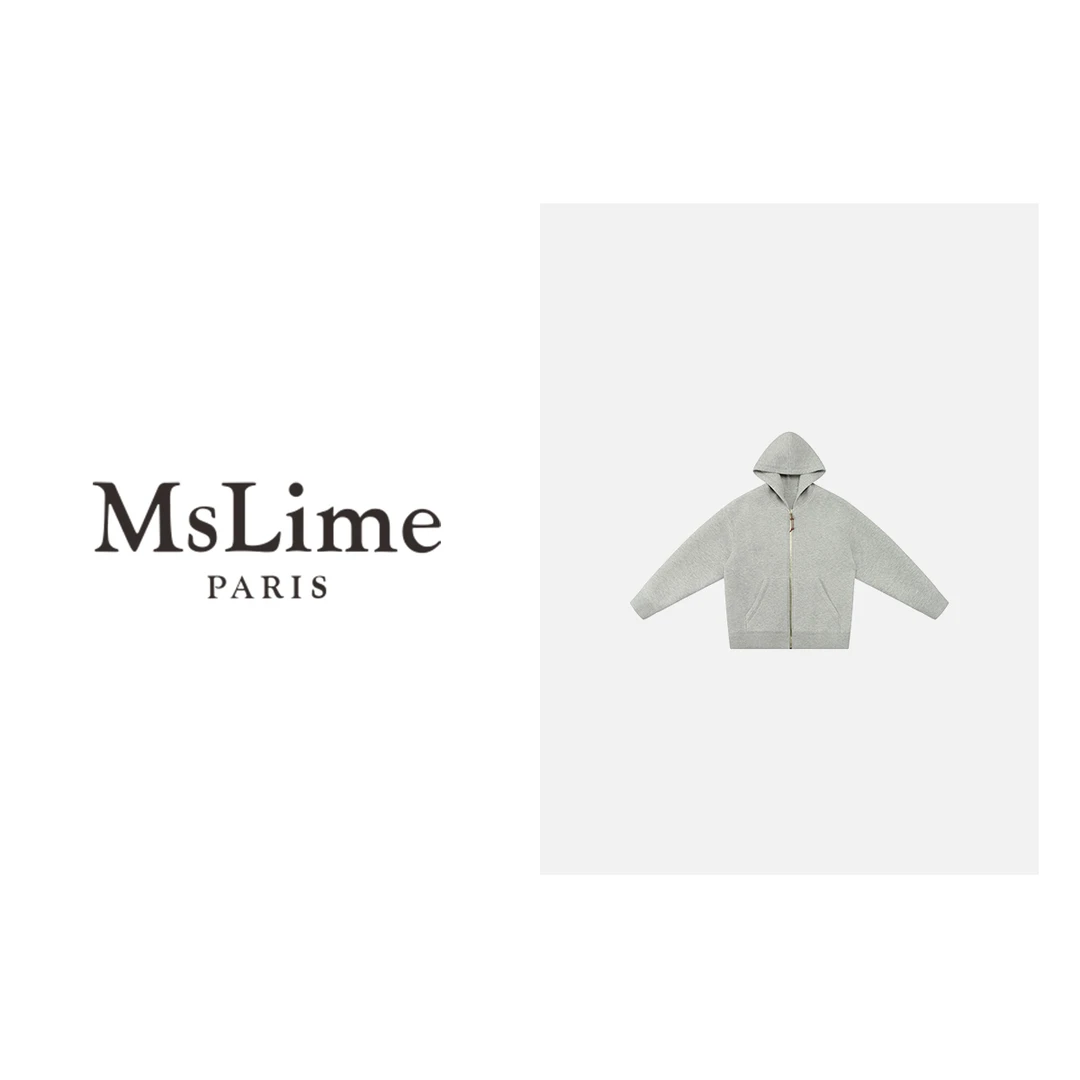 王嬛嬛MsLime‘松弛出街’24年新款时尚休闲气质卫衣HC2C1475