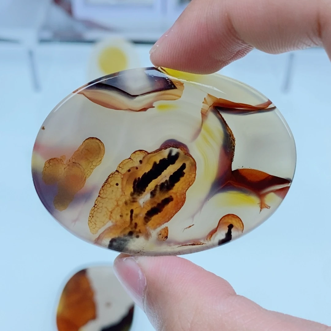 玛瑙/玉髓未镶嵌珠宝半成品