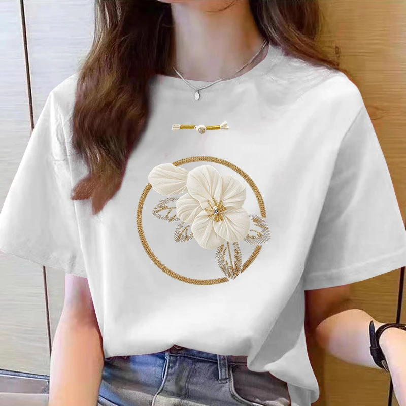 【6-1】2025纯棉男女同款纯棉T恤短袖t恤男女夏季ins潮牌潮