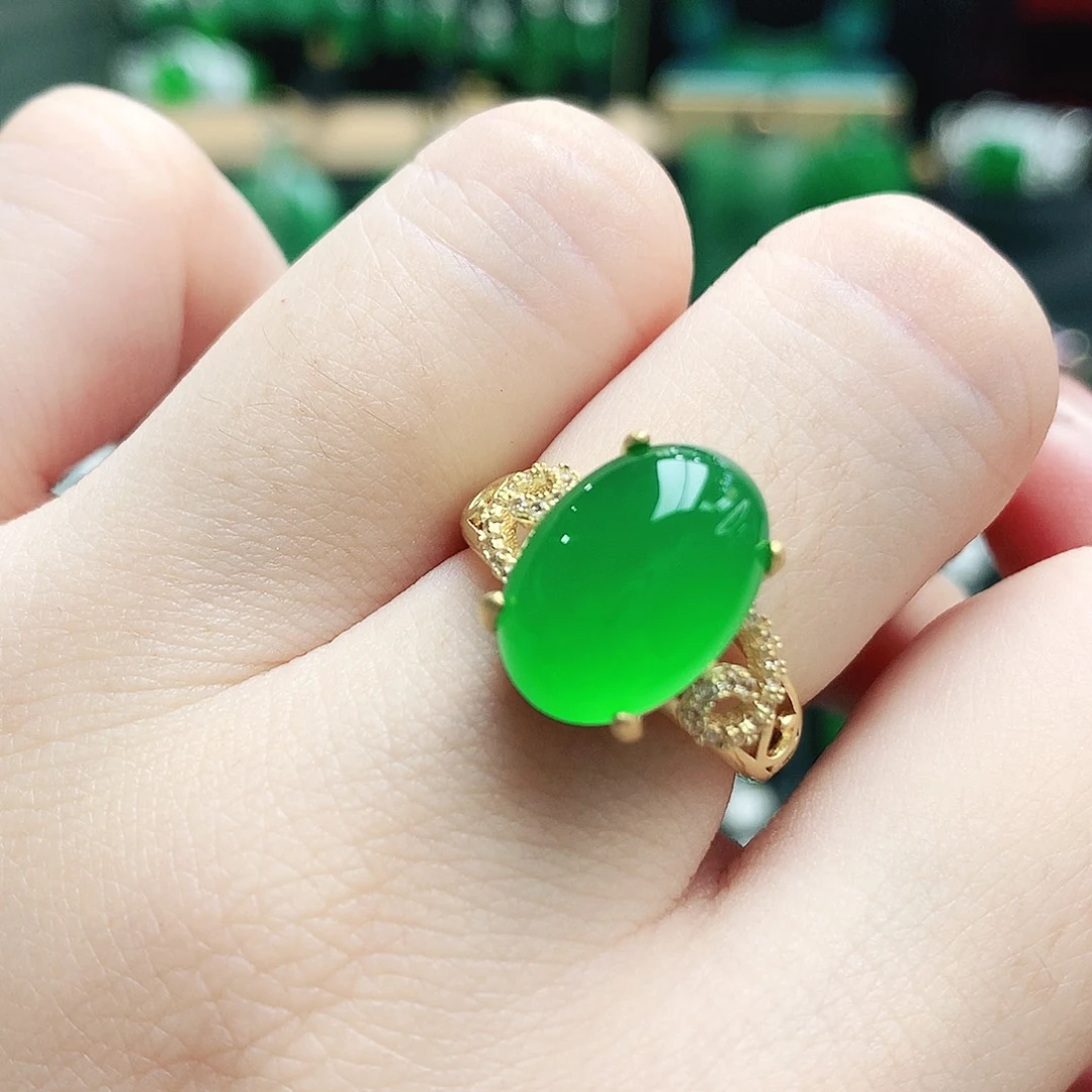 玛瑙/玉髓戒指未镶嵌