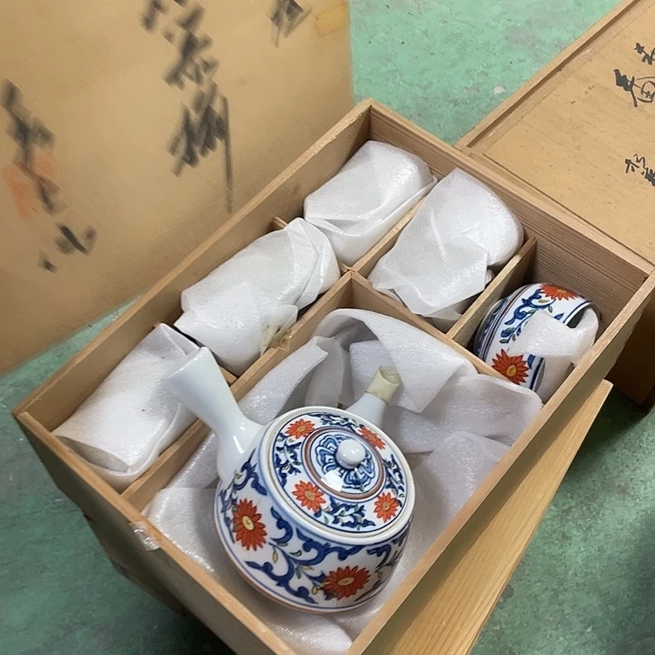 小***店瓷片002 一人直播，看品直播间说序号