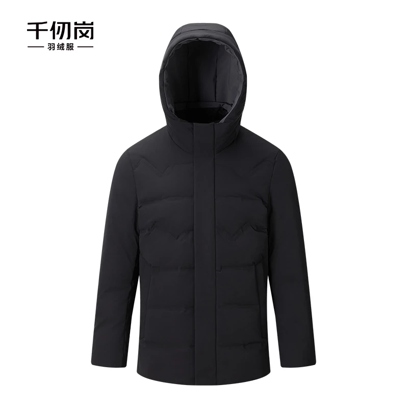 千仞岗24年冬季新款连帽时尚休闲保暖加厚防水男士Y298655Y