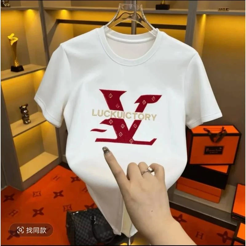 【一折起】夏季短袖男女同款情侣半袖休闲透气圆领潮流印花时尚T