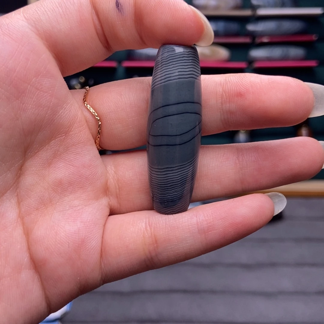 马***5玛瑙/玉髓合金颈饰