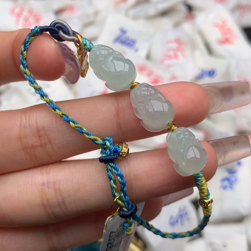 【闪购商品】翡翠手绳未镶嵌一