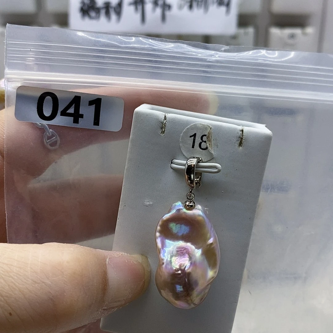颈饰合金淡水珍珠