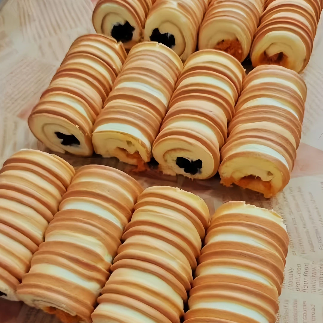 已完结苹果拍红豆夹心蛋糕卷制作培训课程