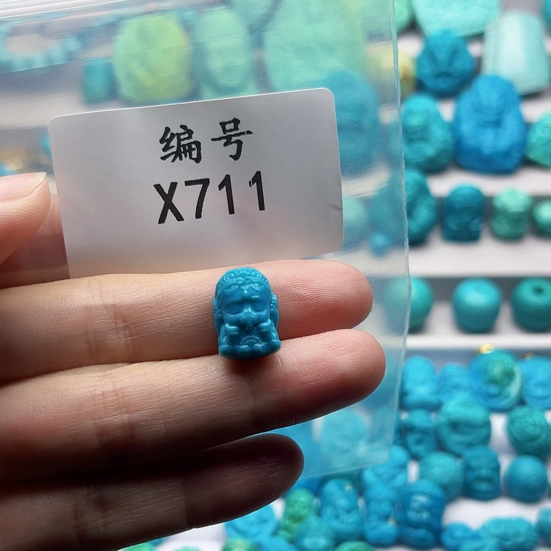 未镶嵌绿松石珠宝奇石莀*