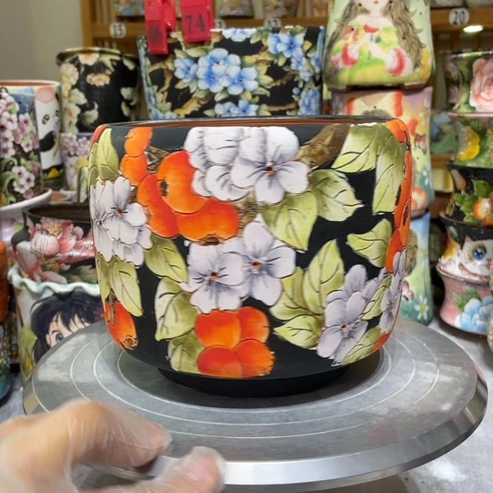 景德镇艺术手绘作品