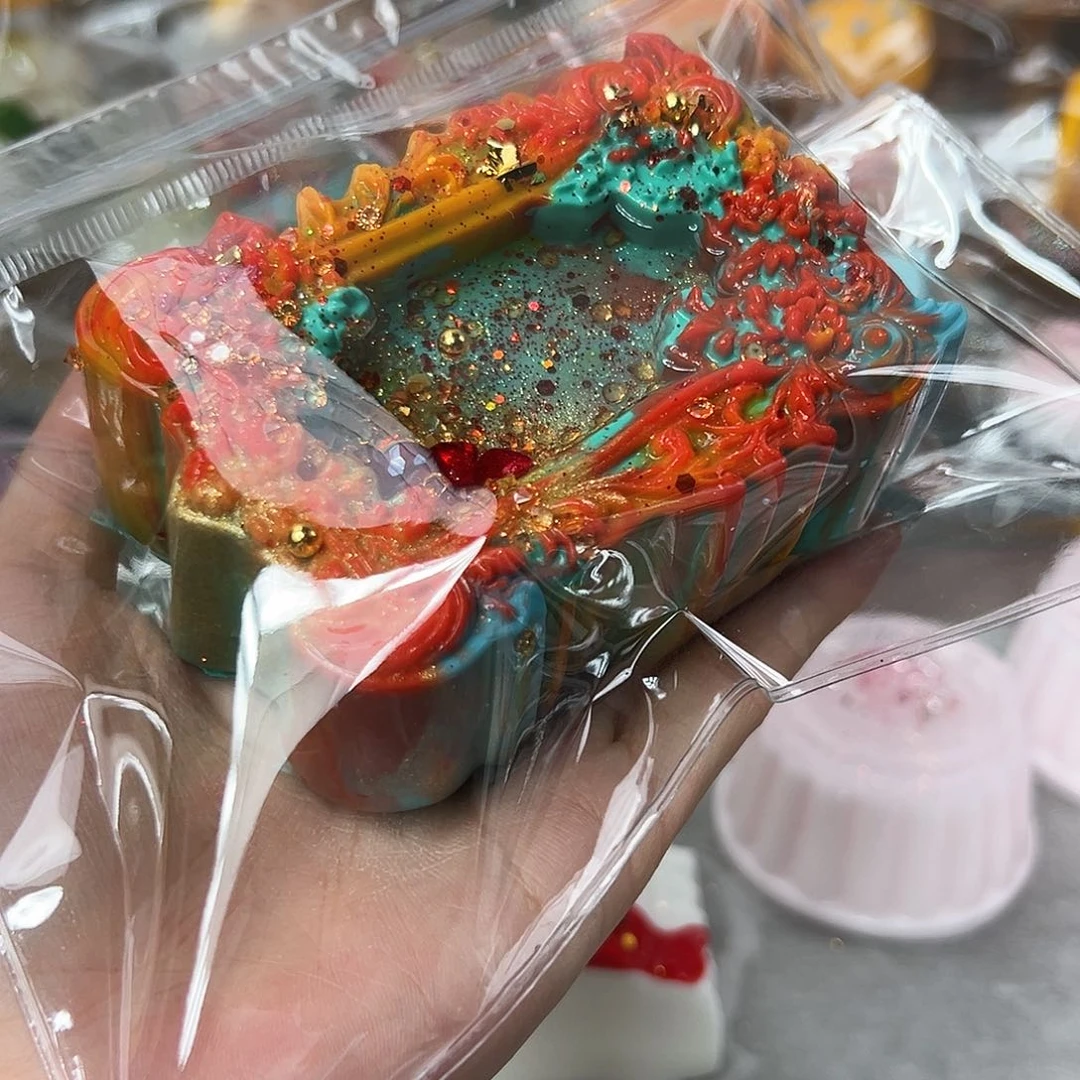 硅胶一梦长安浮雕相框260g