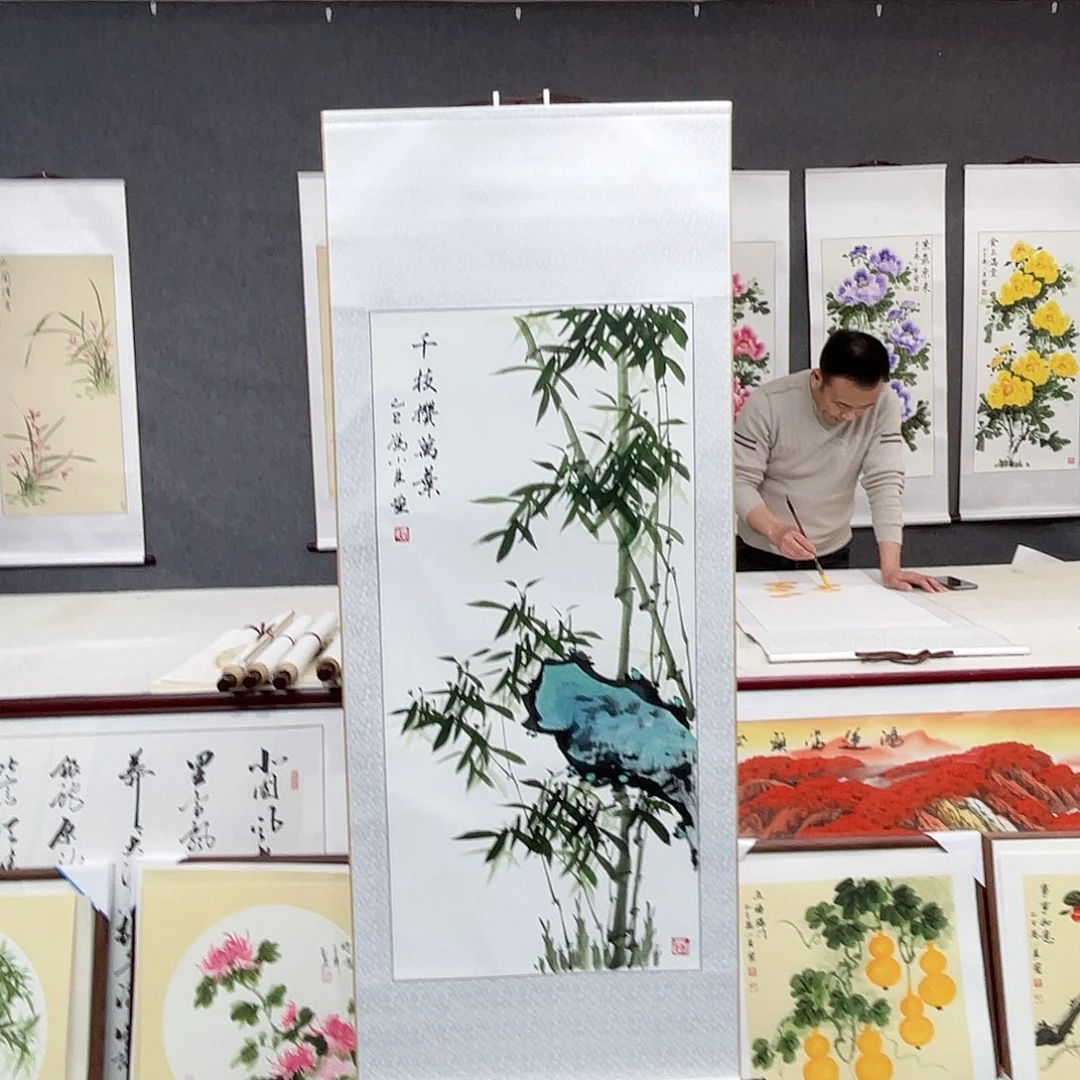 国画手绘作品手绘作品