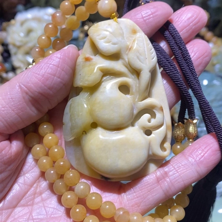 岫玉岫玉吊坠未镶嵌