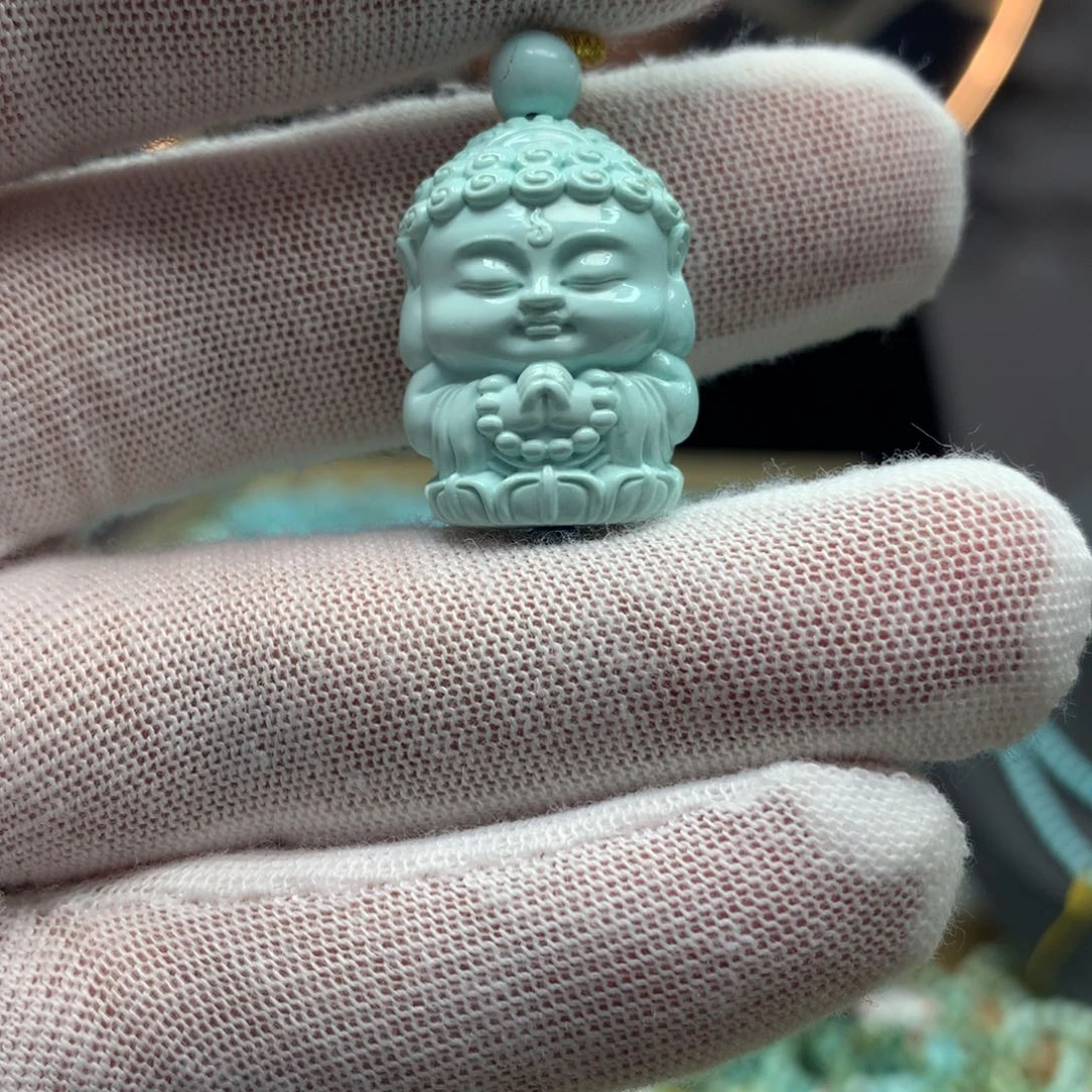 绿松石挂件未镶嵌