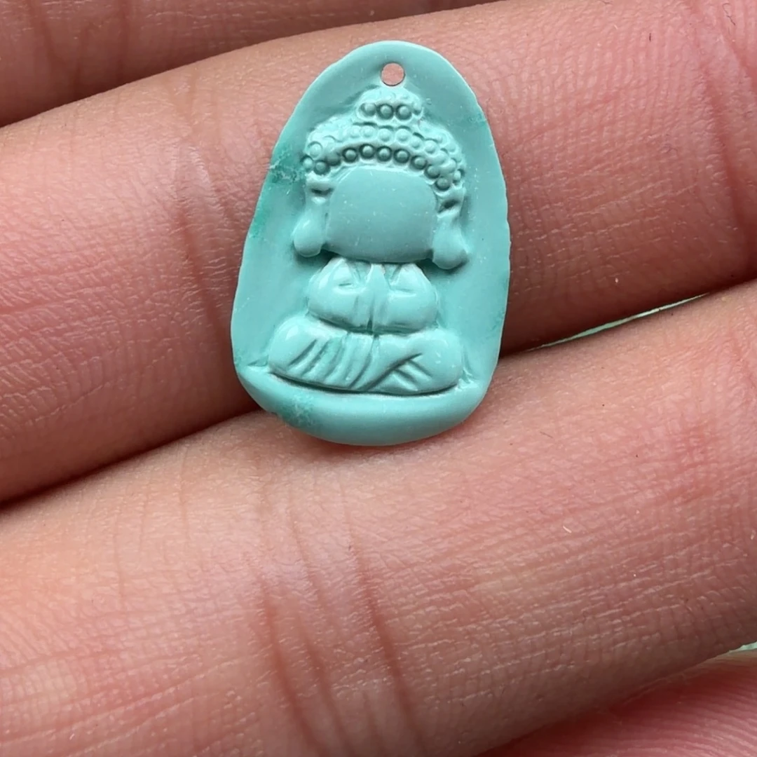 绿松石未镶嵌珠宝半成品