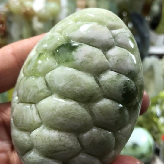 未镶嵌岫玉手把手把