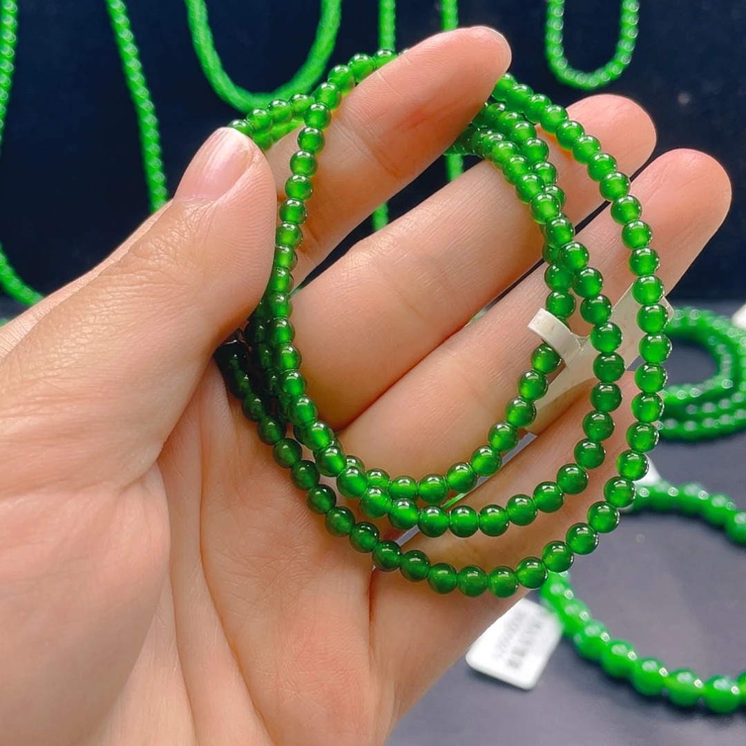 翡翠未镶嵌颈饰卡4