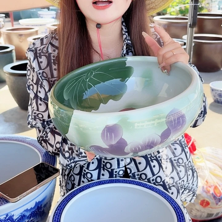 瓷片直径32厘米高15……