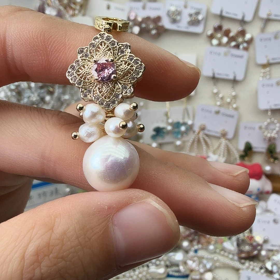 淡水珍珠颈饰未镶嵌