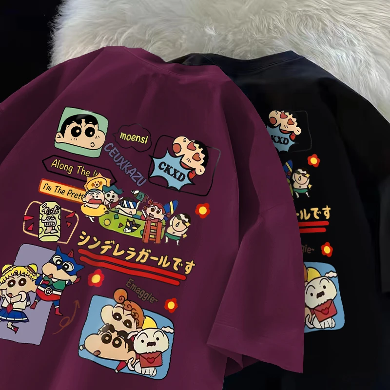 韩版纯棉短袖百搭T恤圆领港风半袖中大儿童ins男学生夏季潮流上衣