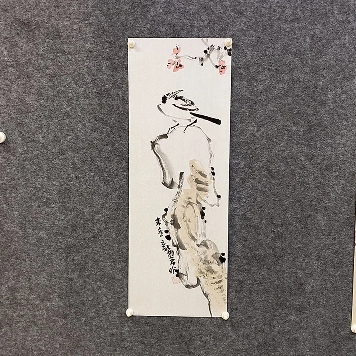 国画缪新农国画作品