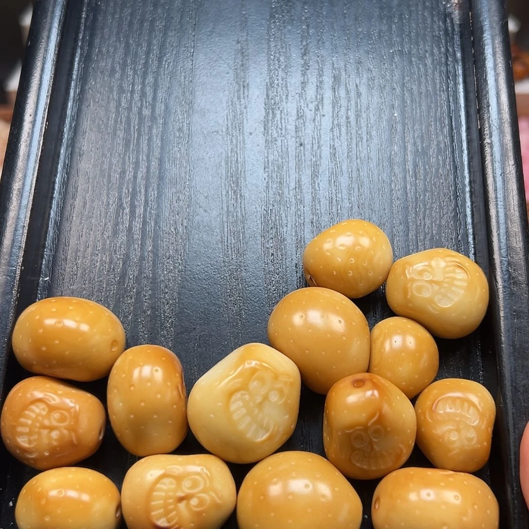 手串菩提根/象牙果瑕疵炭烤土豆14克不售后