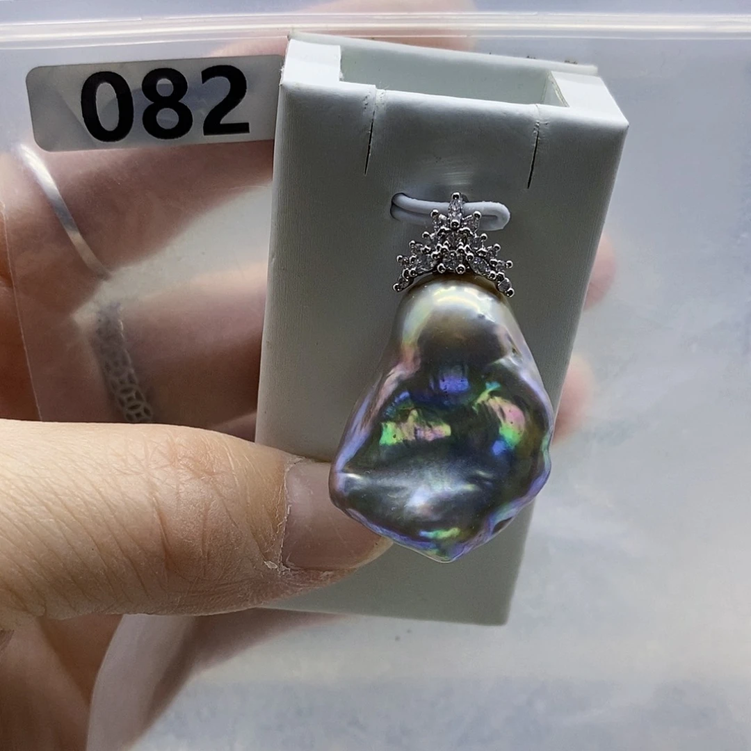 颈饰合金淡水珍珠