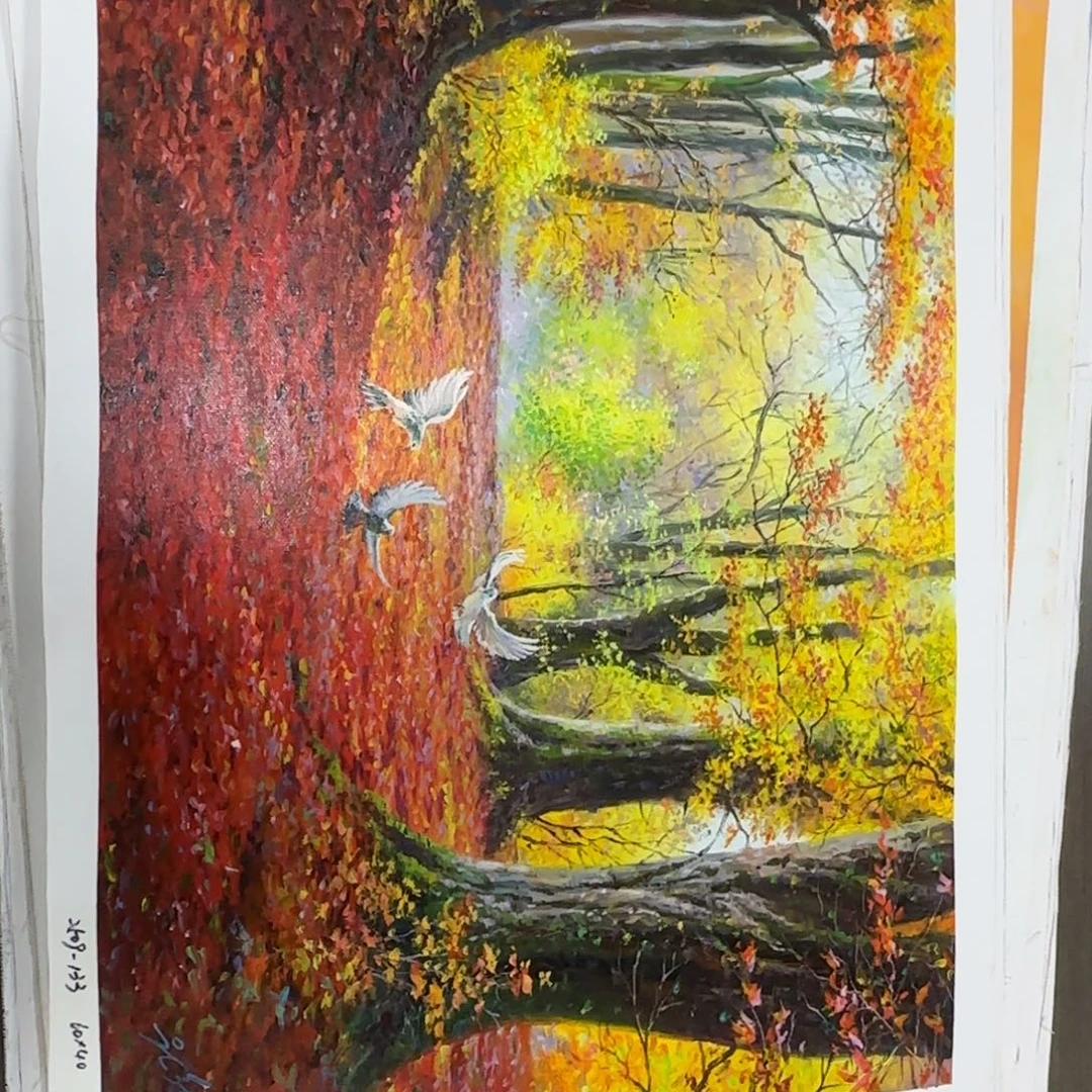 油画加油加油努力加油加油