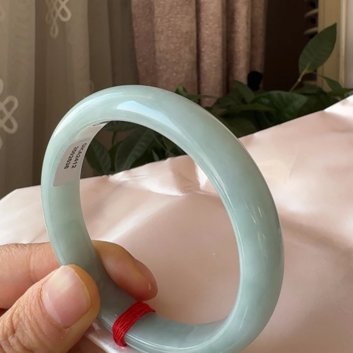 翡翠未镶嵌手镯59.1圈口