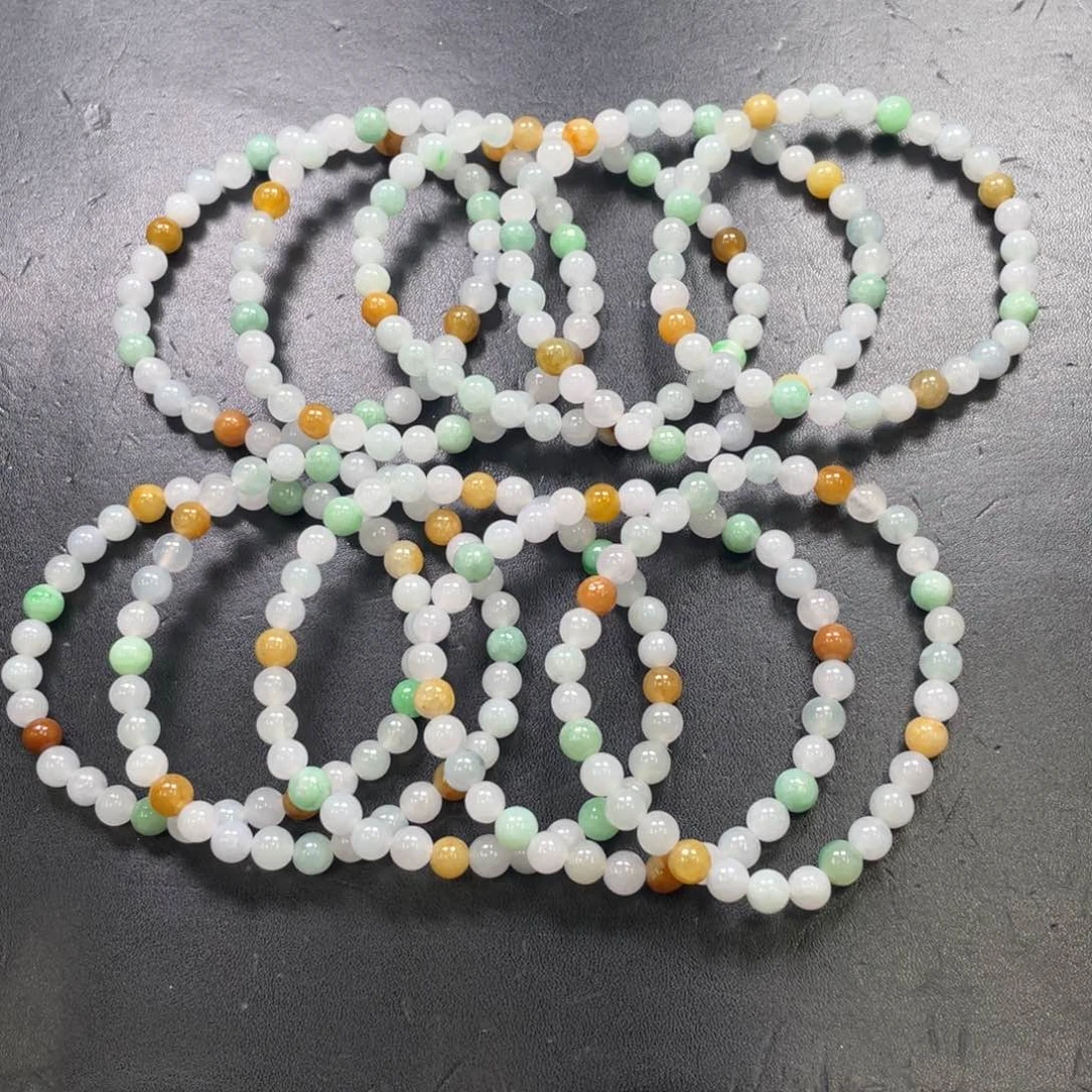 未镶嵌手链翡翠手串