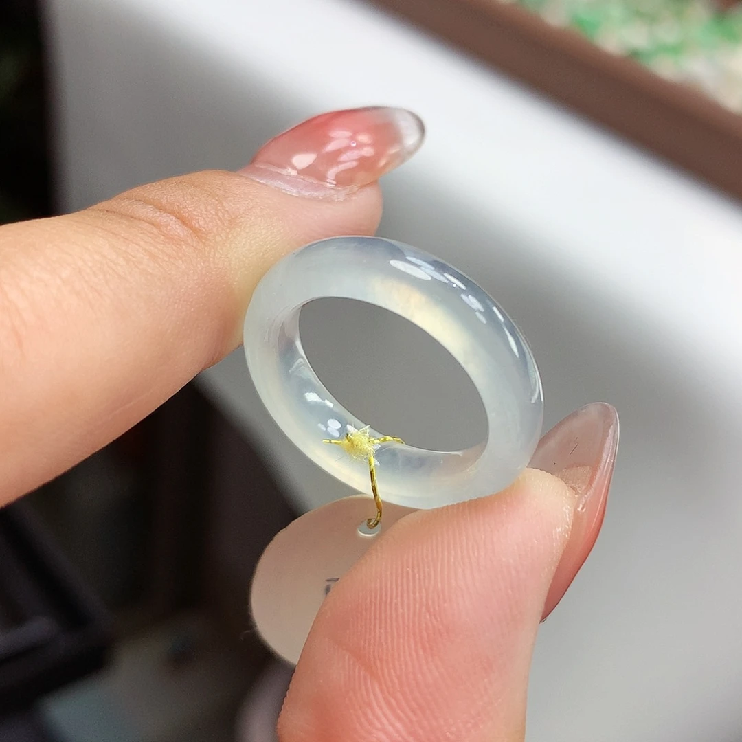 翡翠戒指未镶嵌15号