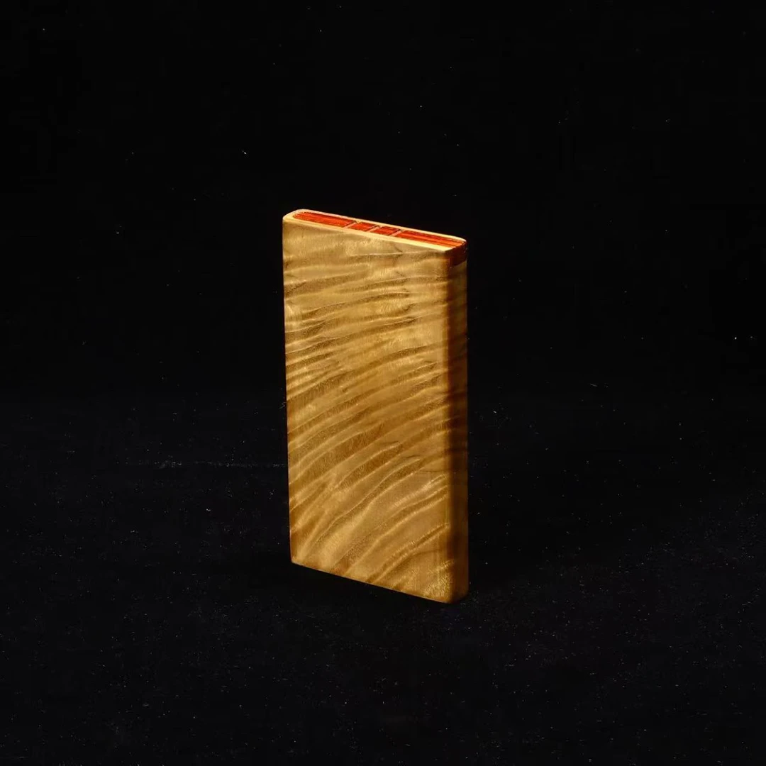 楠木花纹料盒盒摆件手工创意