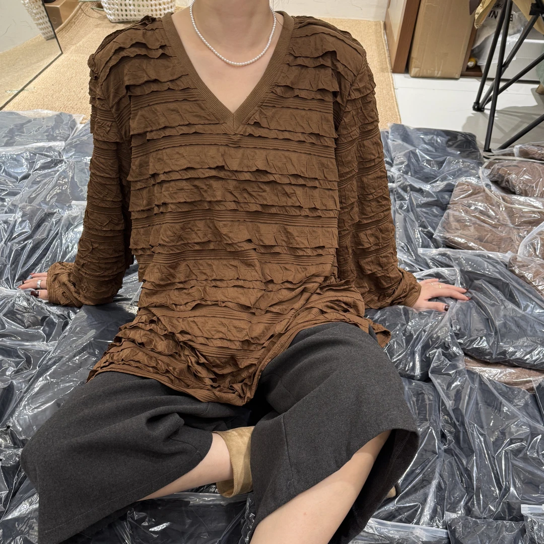 Nana娜娜家v领上衣