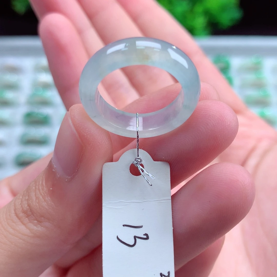 未镶嵌戒指翡翠天然