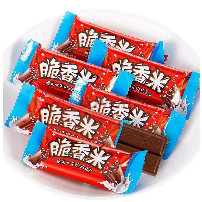脆香米96g脆米心牛奶草莓夹心巧克力休闲零食巧克力解馋