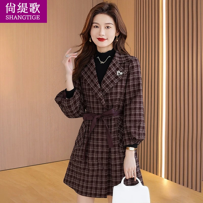 杭州意法风衣外套女春秋款2025新款爆款小个子减龄高端上档次大衣