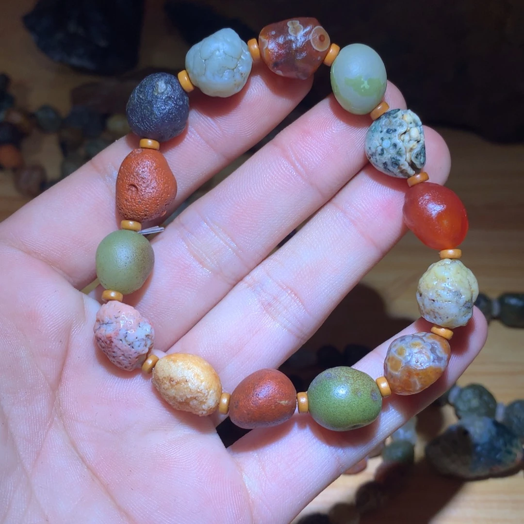 玛瑙/玉髓未镶嵌阿拉善戈壁玛瑙