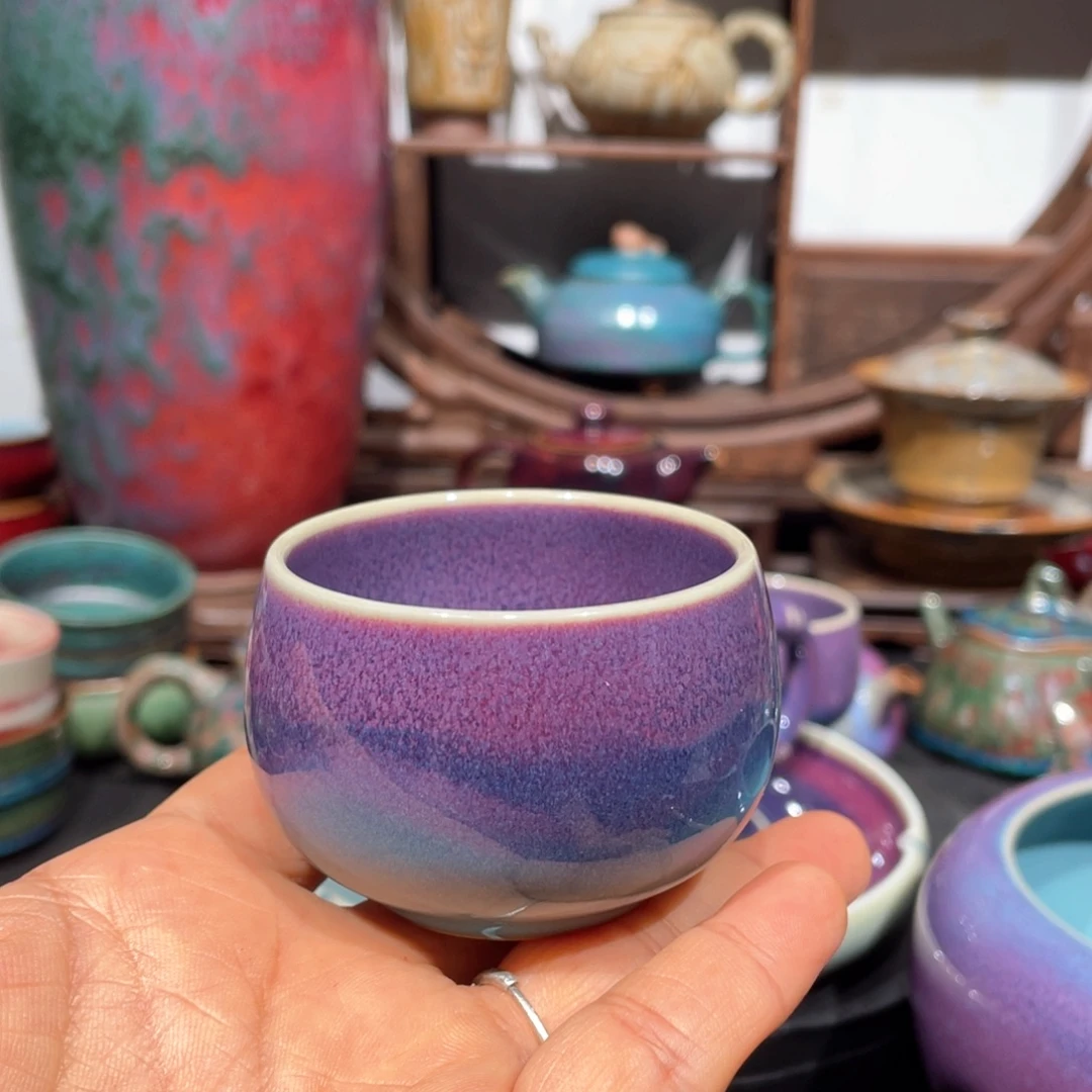 Y***宇中国神后钧瓷茶器