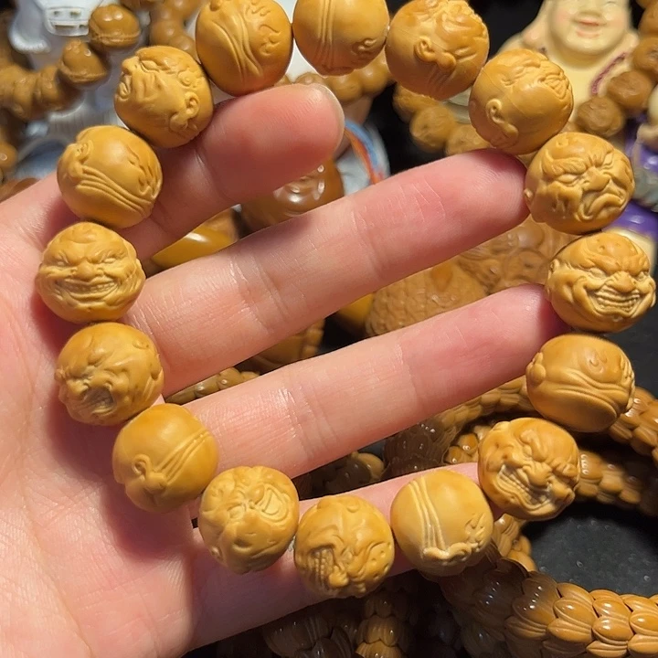 橄榄核手串/手链猴头火焰恶僧