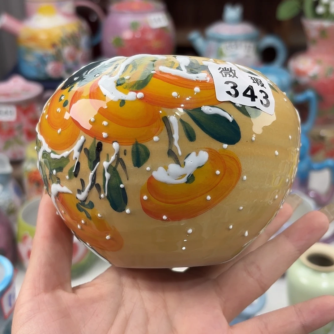 景德镇手绘高温釉下彩陶瓷茶具