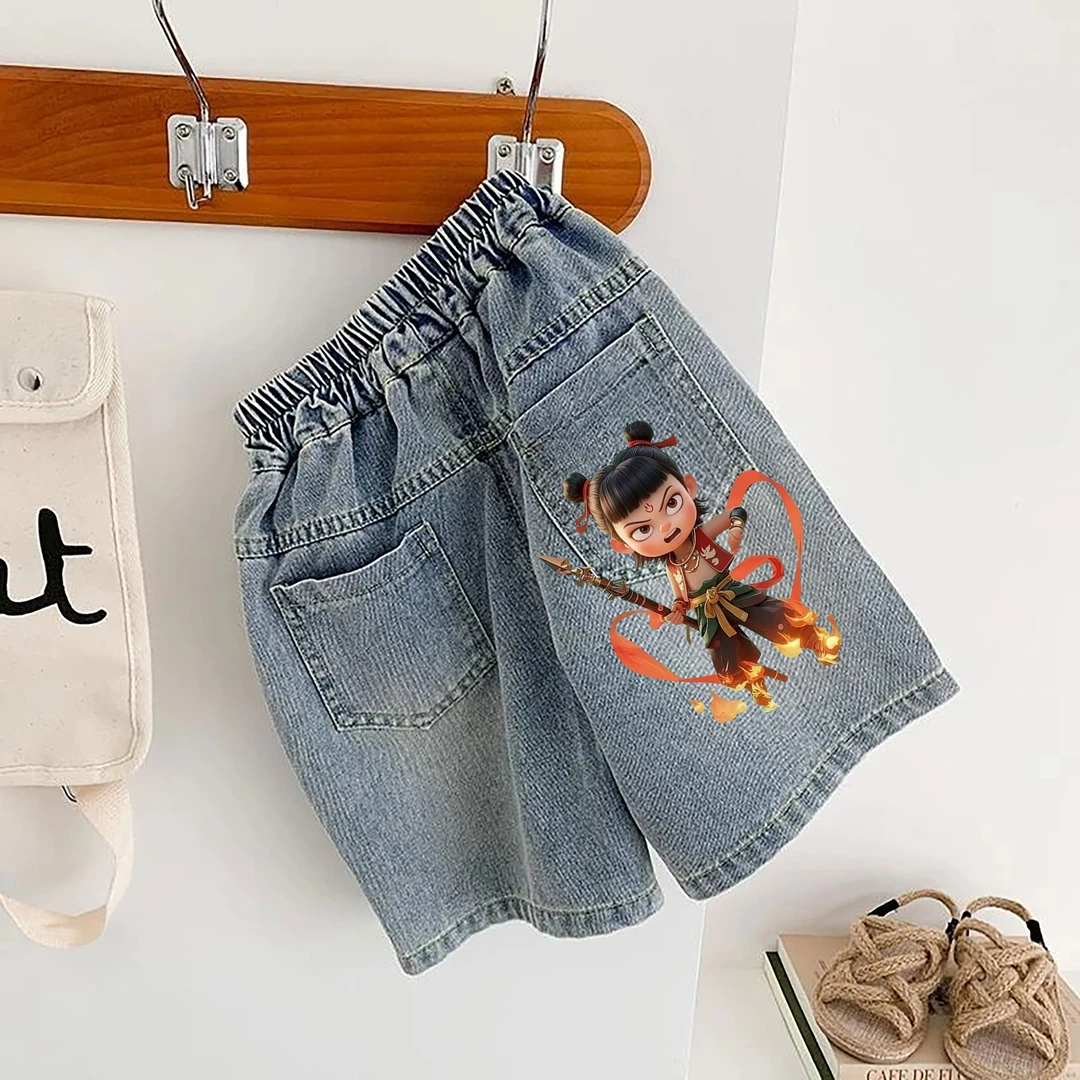 哪吒儿童男童夏季短裤五分裤洋气外穿薄款宽松宝宝中小儿童短裤